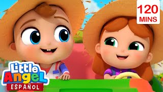 Las Ruedas Del Camión | Canciones Infantiles🎵  Para bebes |  Little Angel y sus amigos by Little Angel Y Sus Amigos - Canciones Infantiles 21,782 views 2 months ago 2 hours, 1 minute