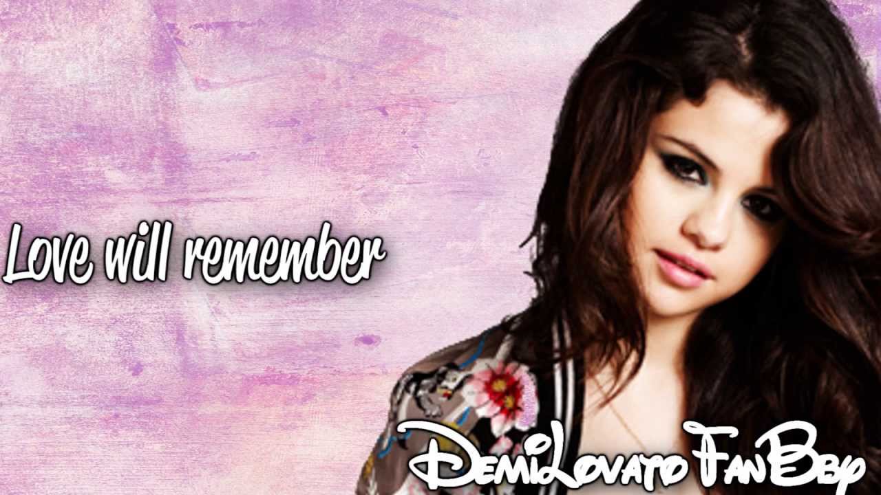 Selena Gomez - Love Will Remember (Lyrics On Screen) HD - YouTube