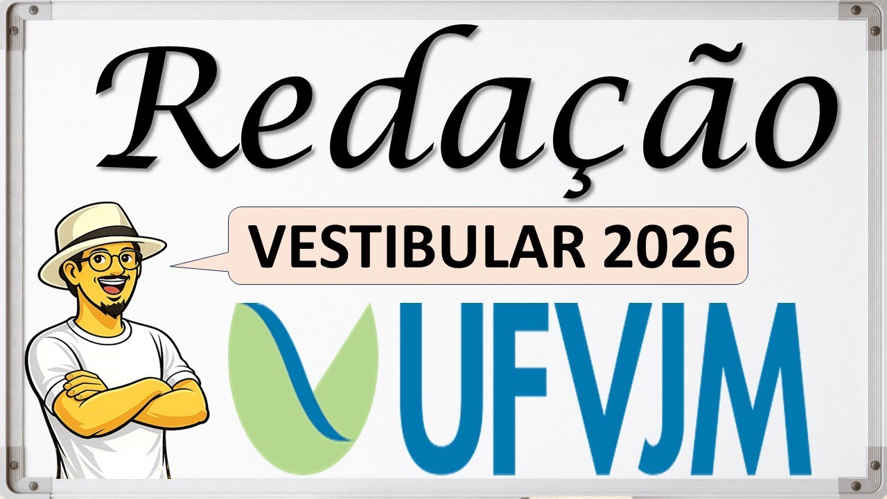 Redação para o Vestibular da UFVJM 2026