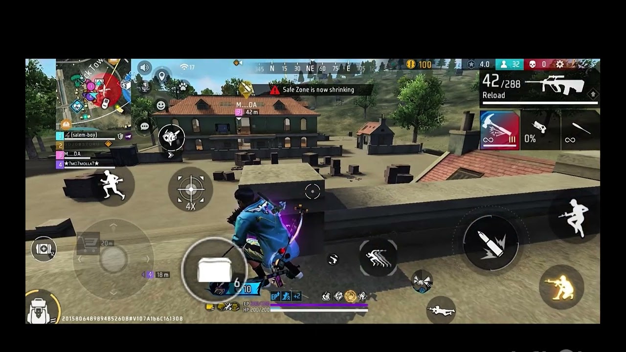 Game play with fun in BR ranked match wait and watch the game play 