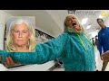 Grandma Pepper Sprays Dad At The Airport While Trying To Be A Hero