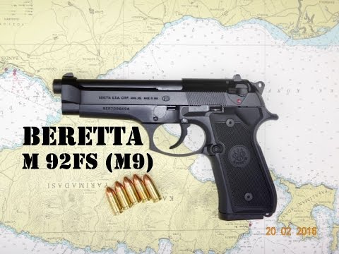 Пистолет BERETTA M 92FS (M9), стрельба и краткий обзор.