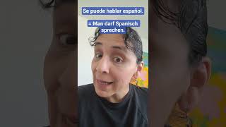 437💥 Man darf/ man wird dürfen 👉AUF SPANISCH  🎬 Fragmento original de @CarlosEduardoEspina #spanisch
