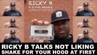 Ricky B Talks About Not Liking "Shake For Your Hood" At First, Mobo Joe Believing In Me And The Song