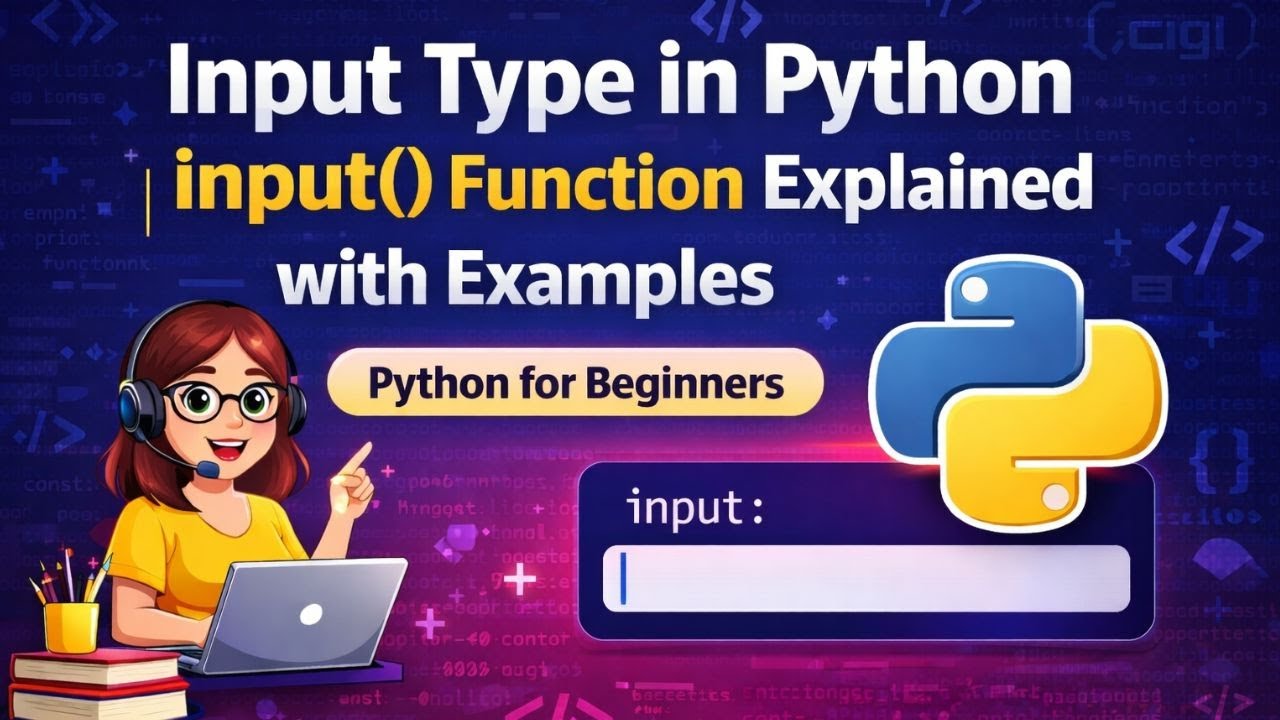 Input Type in Python | input() Function Explained with Examples ...