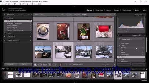 Lightroom Classic CC Tutorial Finding Photos by Keyword Tags Adobe Training