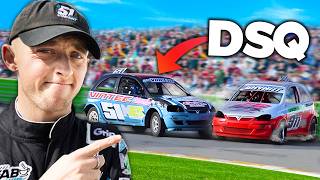 I GOT DISQUALIFIED FROM THE RACE!