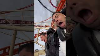 5 Loopings 🎢 #extreme #rollercoaster #achterbahn #park