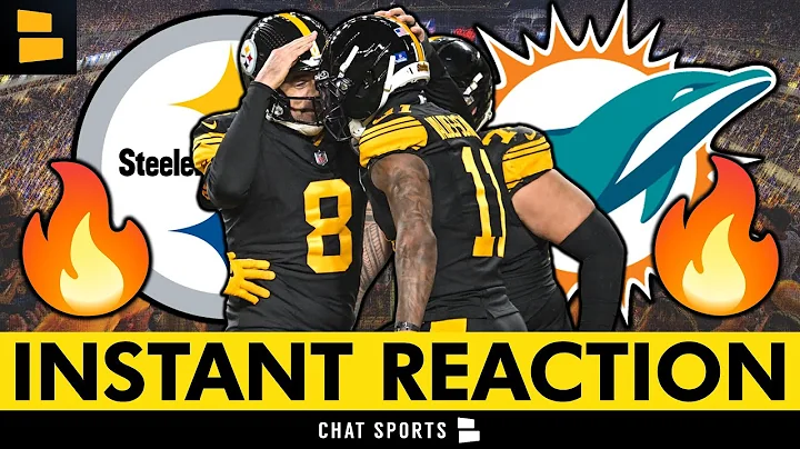 Steelers News: INSTANT REACTION After 28-15 WIN vs. The Dolphins | The Steelers Are Getting HOT!!!