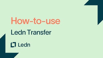 How to use: Ledn Transfer
