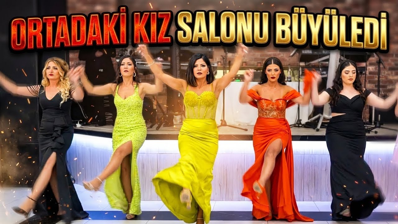 ORTADAKİ KIZ SALONU BÜYÜLEDİ ✨🔥 Wedding Dance | Syrian – Assyrian – Kurdish – Almancı Düğünü