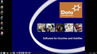 Datadevelopments Tutorial Videos - Using Donations Co-ordinator for the first time