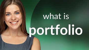 Understanding "Portfolio": A Guide for English Learners
