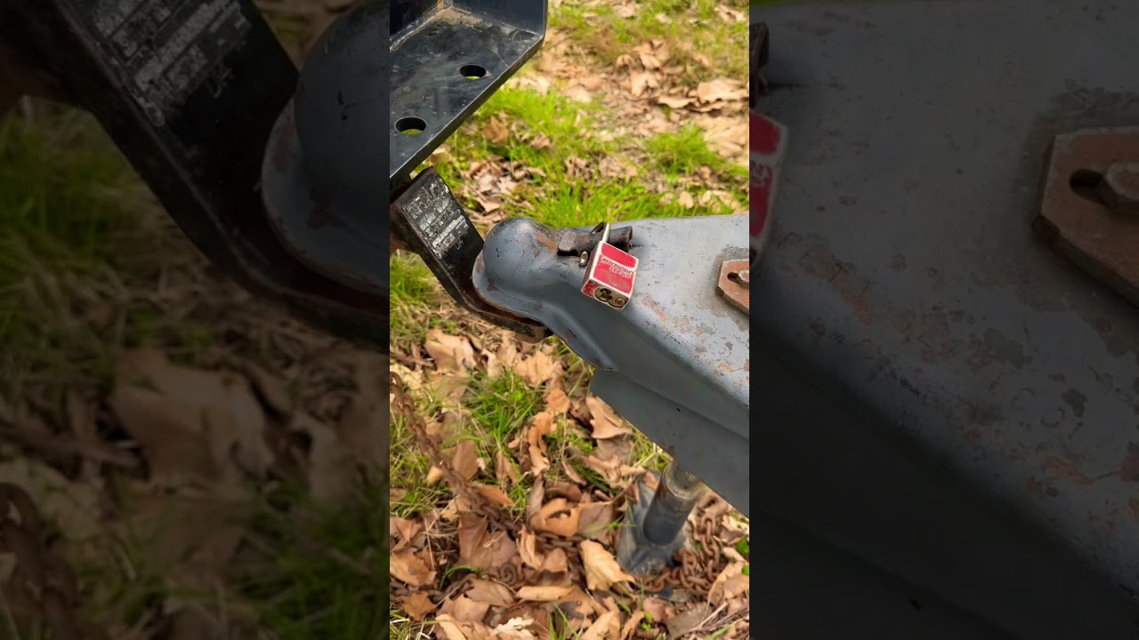 Trailer Hitch Unloading Tip 👍🏻