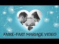 112  fairepart mariage vido personnalisable  invitation mariage