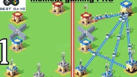 Conquer the Tower - Strategy Game! All levels 1-10 ( android, iOS ) #foryour