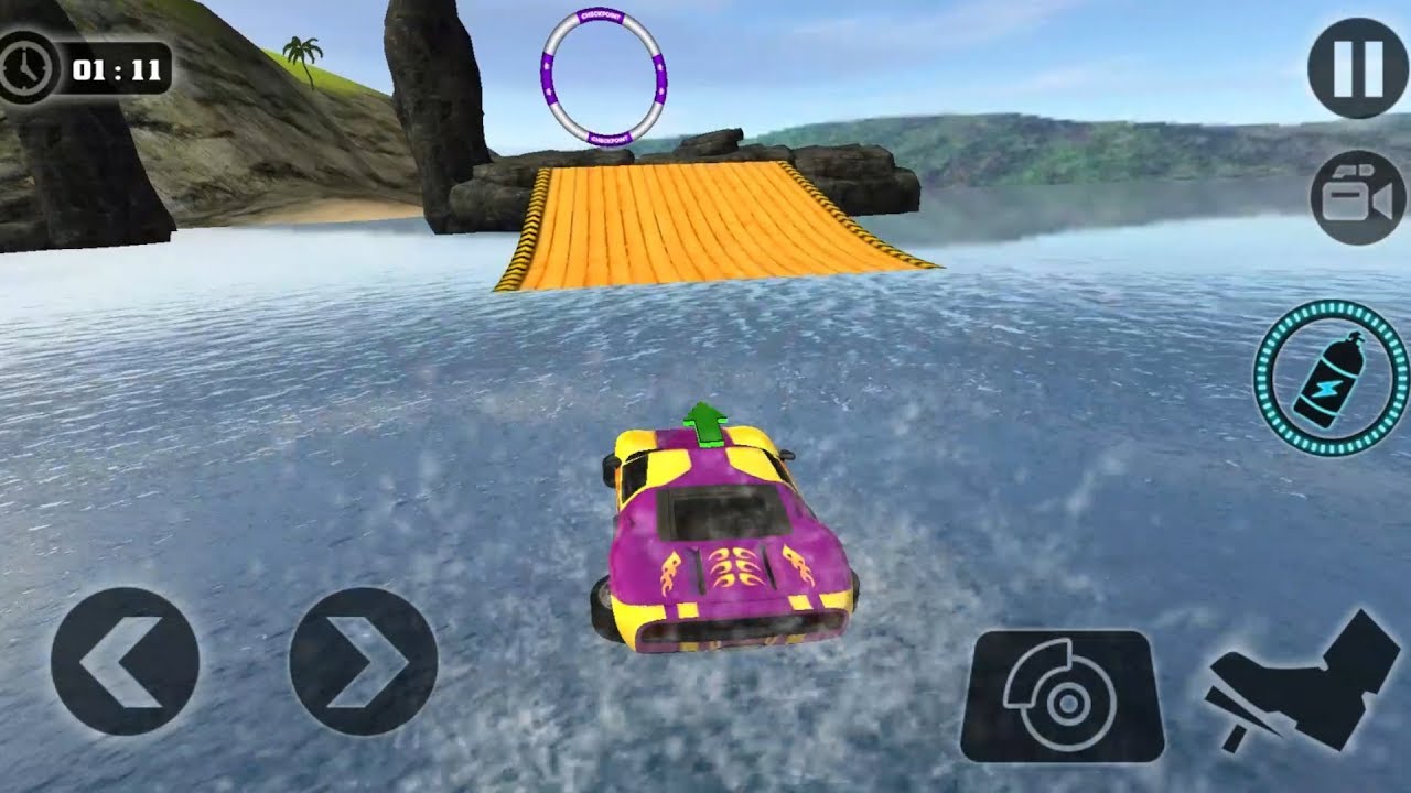 Floating Water Car Driving 2 YouTube