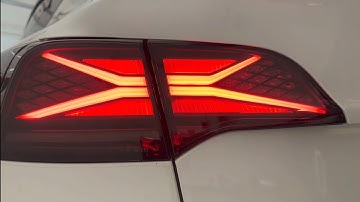 Tesla Model Y / 3 NEW X-Tream Taillights! Installation and Functionality