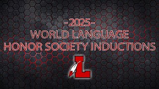 World Language Honor Society Induction 2025