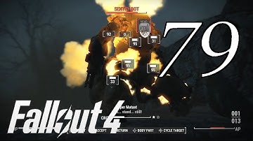 Fallout 4 [Sentry Bot Fight] - PART 79 - PC Playthrough (Blind) 60fps