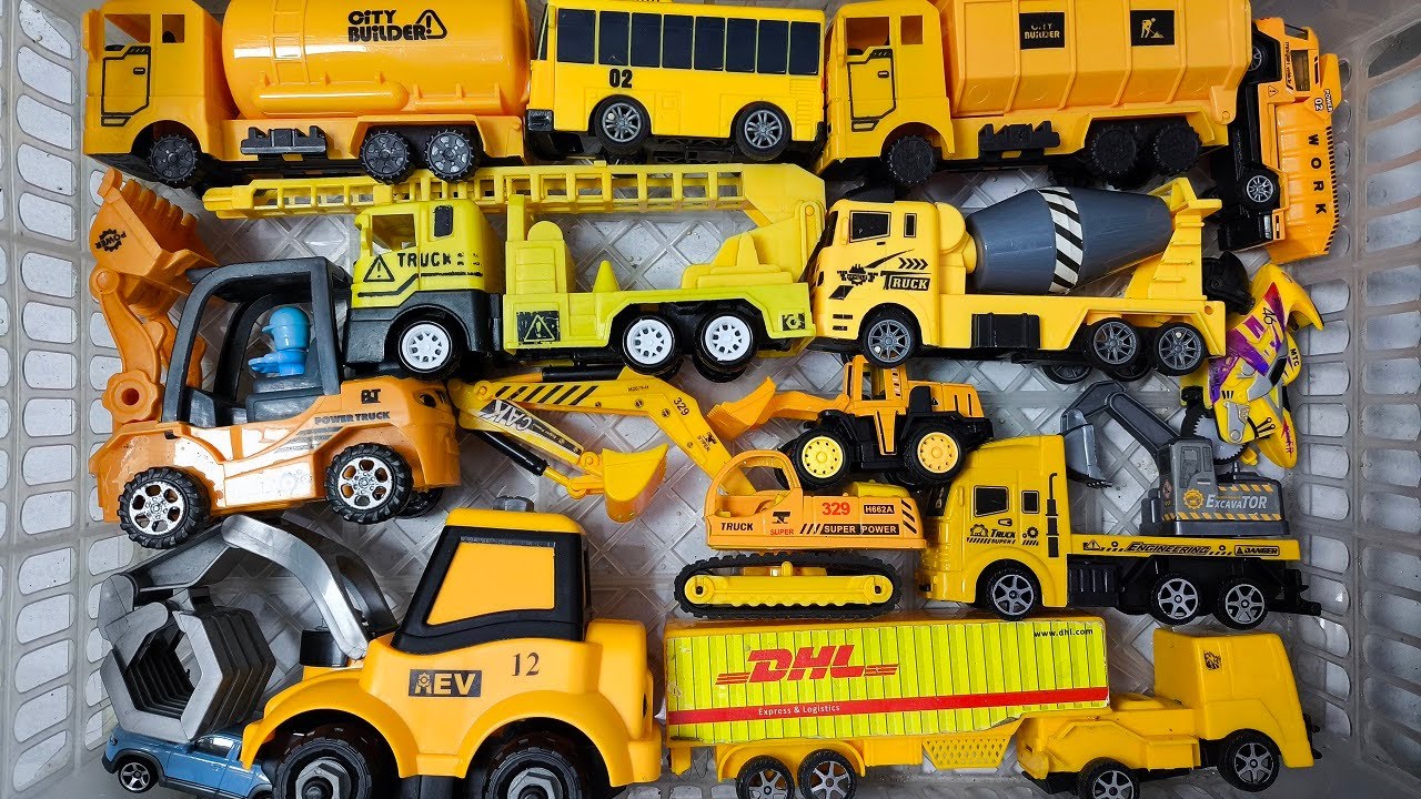 Mega RC Trucks RC Heavy Haulage RC Car Transport RC Traktor Volvo Lesu BL71 RC Wheel Loader Dozer?!!