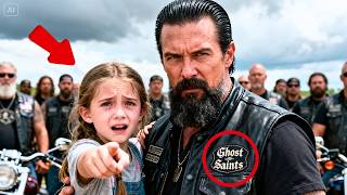 Child Whispered “He’s After Me” — Then 50 Bikers Formed a Human Shield