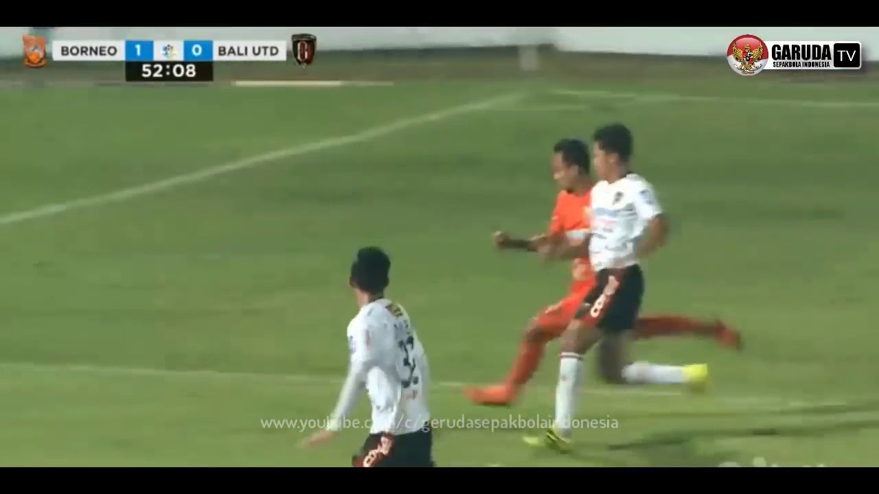 BORNEO FC VS BALI UNITED 2 - 0 GOJEK LIGA 1 INDONESIA 23 MEI 2018 - YouTube