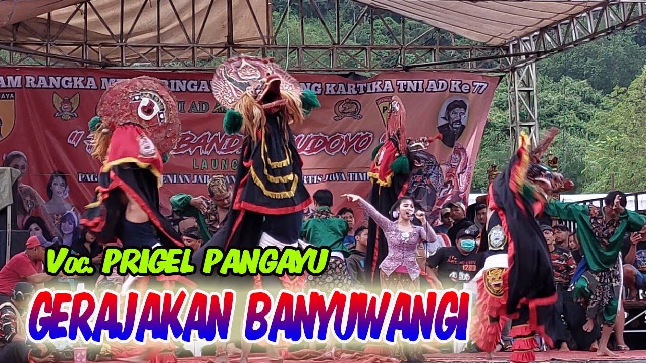 PRIGEL PANGAYU Feat ROGO SAMBOYO PUTRO GERAJAKAN BANYUWANGI  VERSI JANDUT