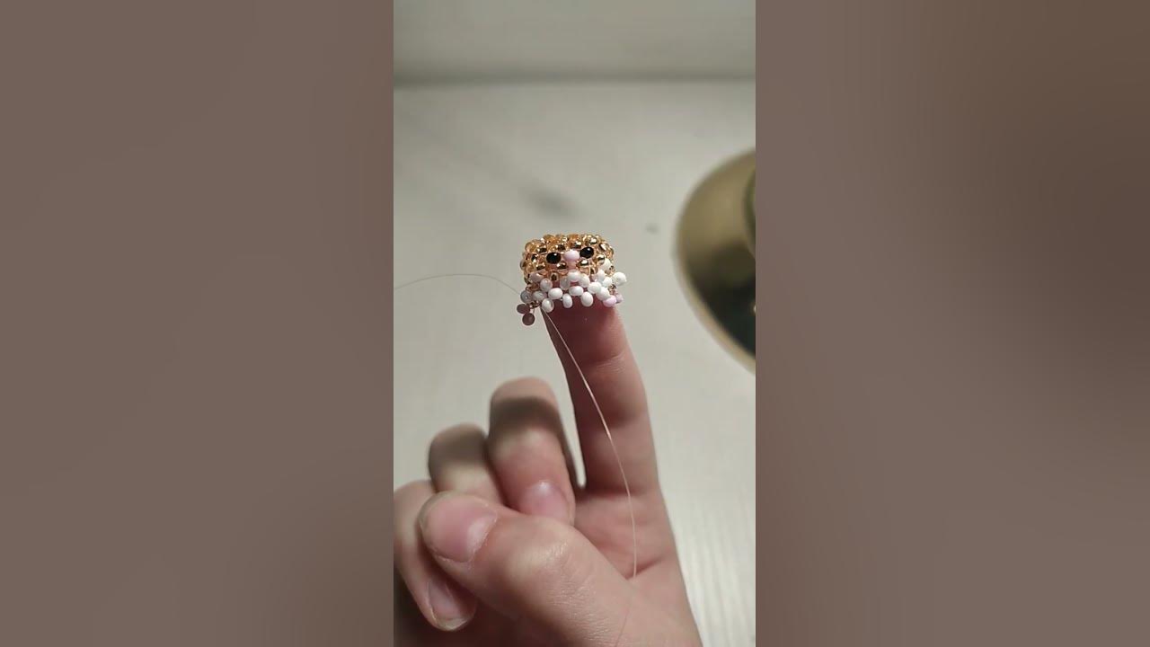 хомяк из бисера🐹 ️ - YouTube