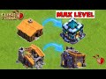 Upgrading TOWNHALL AND BUILDER HALL to max level in 6min. Clash of clans l 2020 l