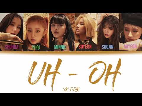 (G)I-DLE - (Uh-Oh) Color Coded Lyrics indo/Rom/Han/가사