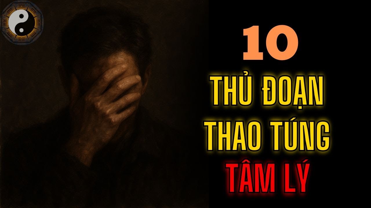 10 THỦ ĐOẠN THAO TÚNG TÂM LÝ KINH ĐIỂN || TUYỆT MẬT NHÂN TÍNH || KỲ THƯ CỔ NHÂN