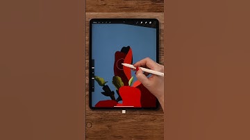 Flower pot in Procreate #procreate #procreatetutorial