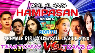 HAMPASAN MALALA NG TRANS G VS TEAM TONDO SHEMALE RIRI VOLLEYBALL  LEAGUE