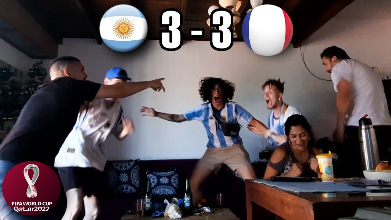 Argentina (4) 3 - 3 (2) Francia | Reacción Amigos - FINAL Mundial Qatar 2022