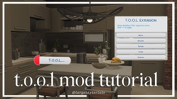 T.O.O.L Mod and Better Build/Buy Mod Tutorial for The Sims 4 - Build Like A Pro!