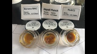 710 Sunset : Blind Taste Terp Challenge Dabs