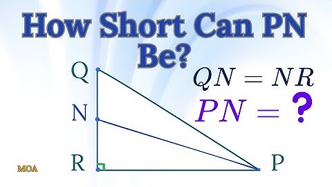How Short Can PN Be? Right Triangle Geometry Challenge | High School Level | MOA Lesson 11