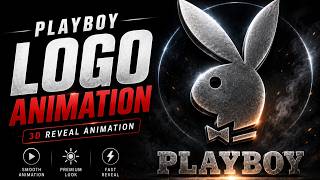 Playboy Logo Animation | Cinematic Logo Reveal in After Effects | Motion Graphics Showcase