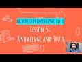 Intro to Philosophy (SHS)- Methods of Philosophizing (Part 1)- Knowledge and Truth