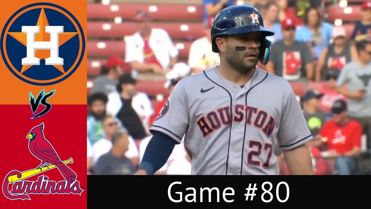 Astros VS Cardinals Condensed Game 6/28/23 YouTube