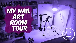 Manicure Monday | Nail art Room Tour|