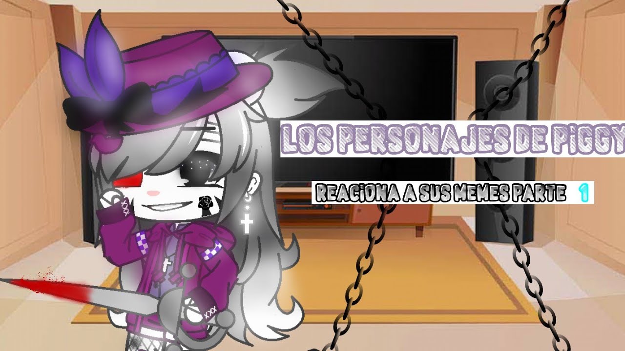 🌸•piggy characters react to their memes part 1/10•english/spanish🇺🇸🇪🇸☁️