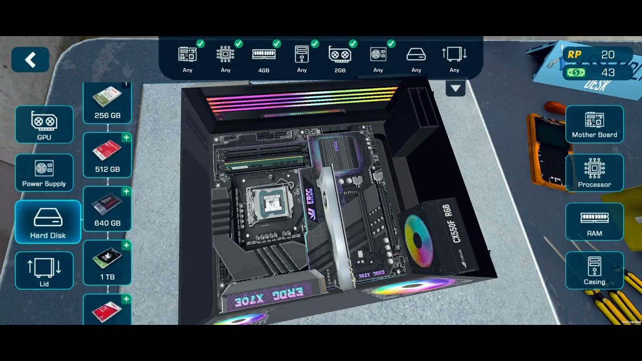 Gaming pc build - YouTube
