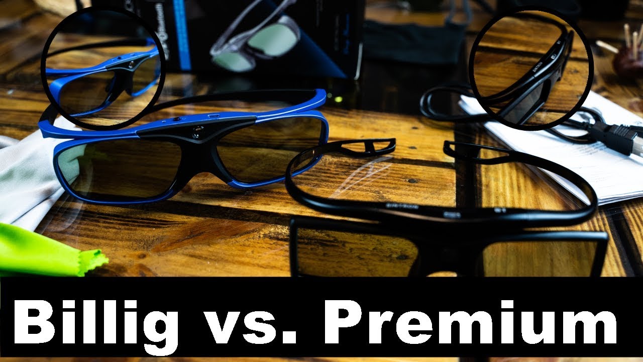 Update 3D Brillen Vergleich - Billig vs. Premium - Sintron vs Hi-SHOCK Deep Heaven!