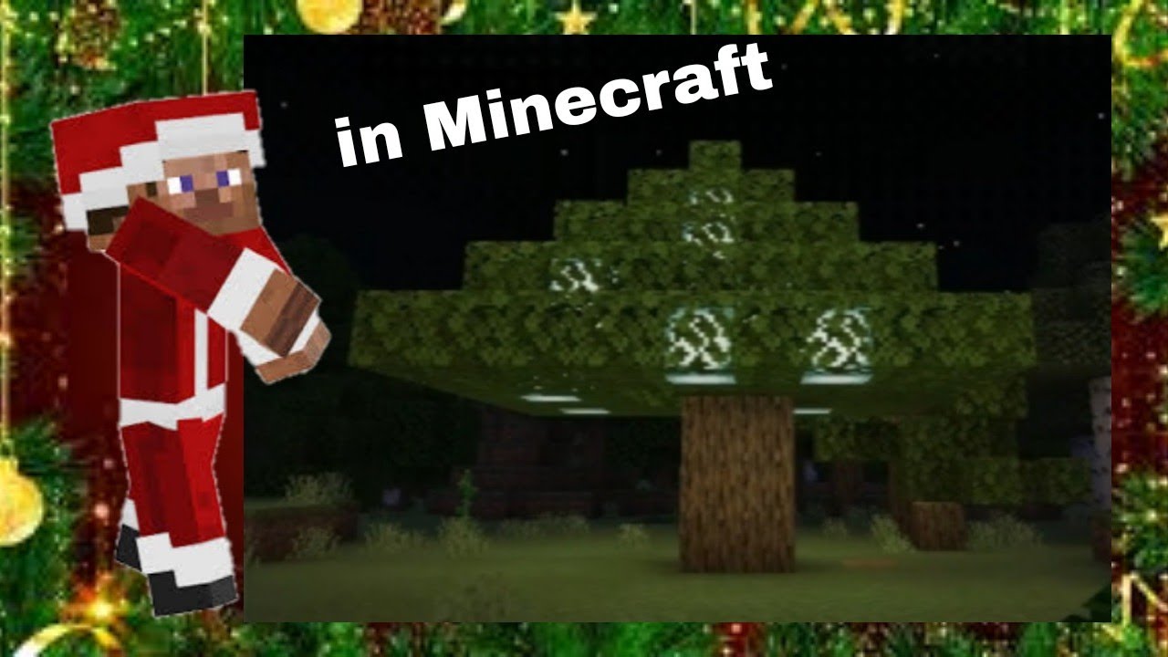 I make cristmas tree 🌲 in Minecraft | {merry Christmas to all }