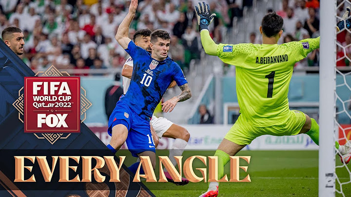 Christian Pulisic's GUTSY goal! | Iran vs. United States | 2022 FIFA World Cup
