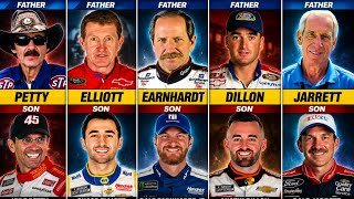 NASCAR Drivers: Father and Son 🏁