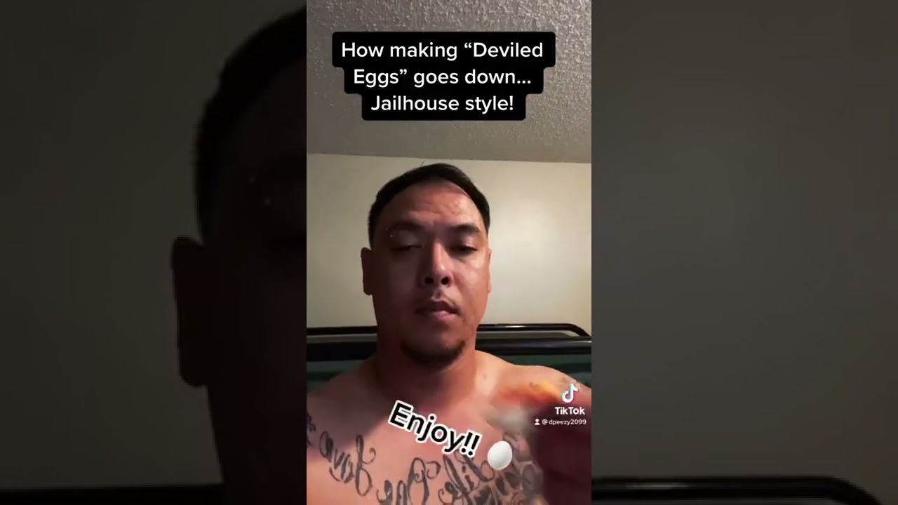 Jailhouse Comp 3! Sushi! Deviled eggs and Sweet n sour pork!