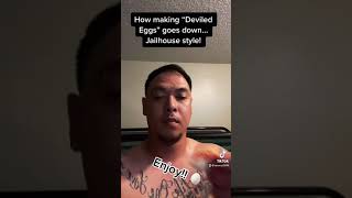 Jailhouse Comp 3! Sushi! Deviled eggs and Sweet n sour pork!